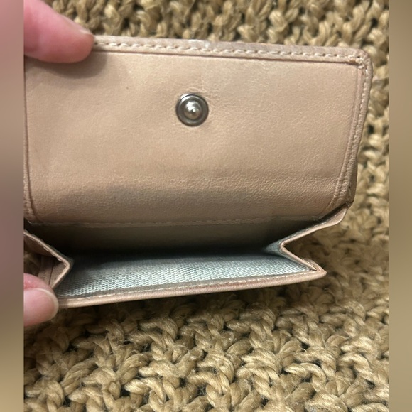 Jimmy Choo Star-Studded Nude Pink Leather Compact Wallet - EUC with COA - Picture 3 of 9